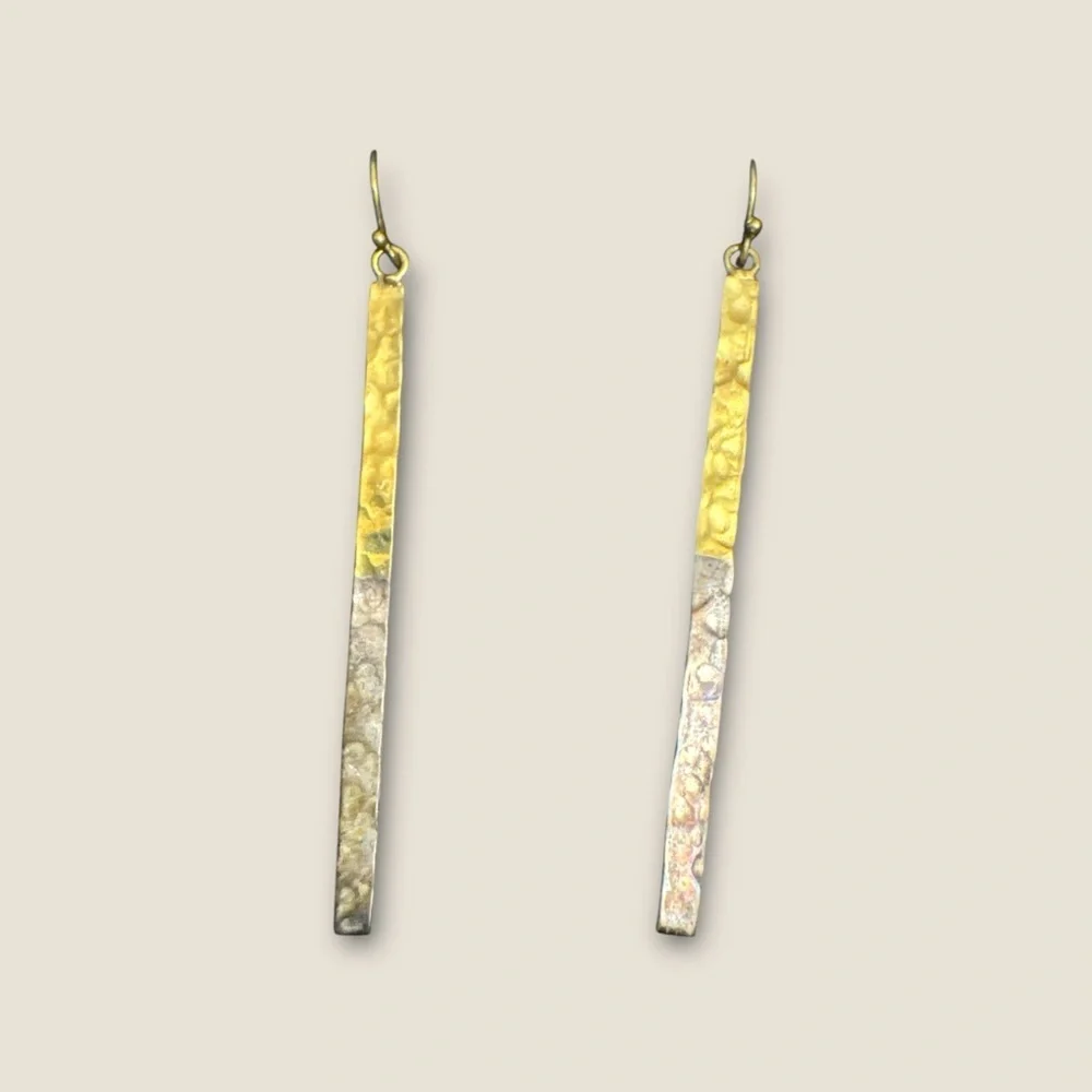 Lena Bernard Linear Drop Earrings